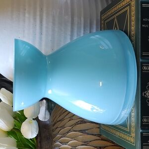 Blown Glass Vase Baby Sky Blue Flower Vase